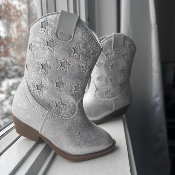 Tucker + Tate Other - Tucker + Tate Silver Star Kids Boots